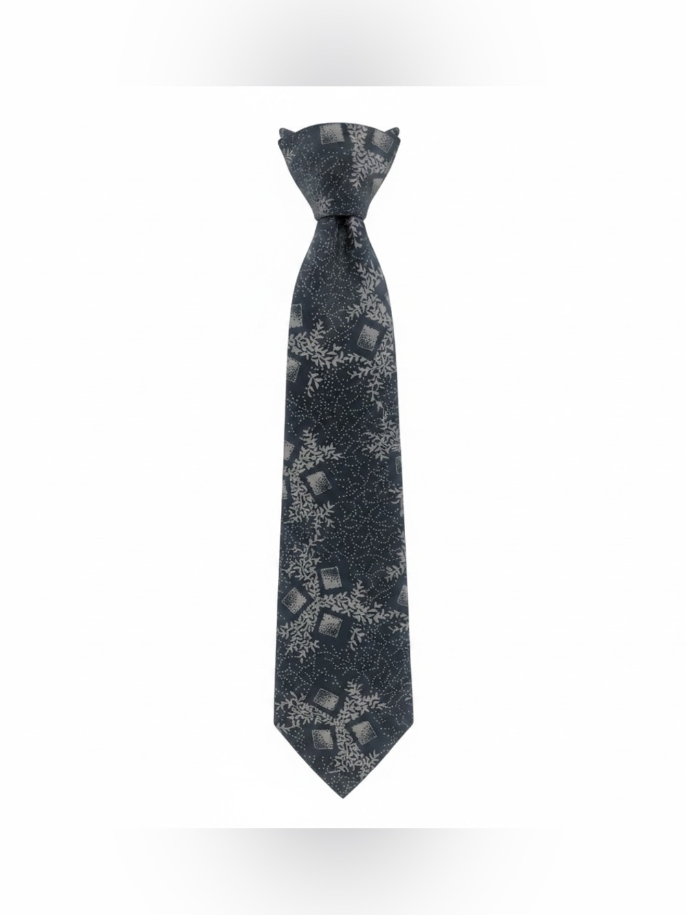 Vintage Bugle Boy Men’s Neck Tie Retro 80s 90s Abstract Geometric Career Tie